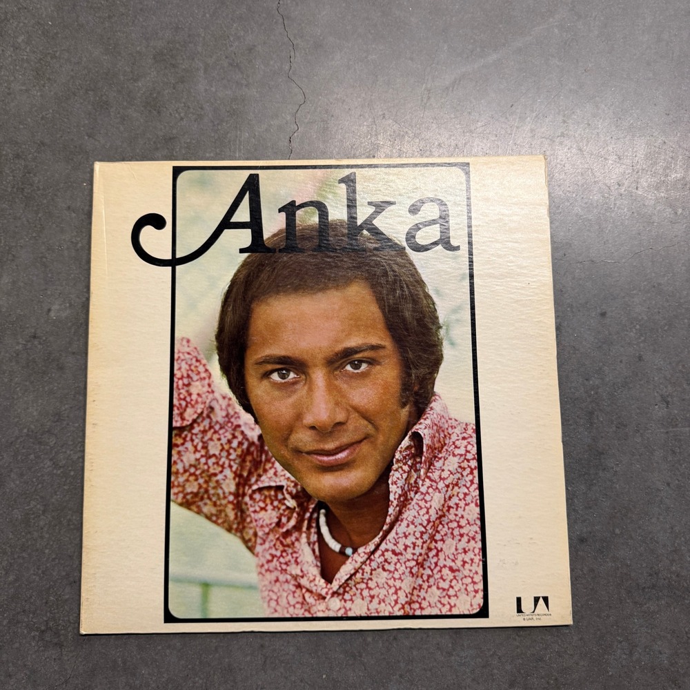 Paul Anka Anka Vinyl LP 1974 United Artists UA-LA314-G Gatefold Pop Rock Record